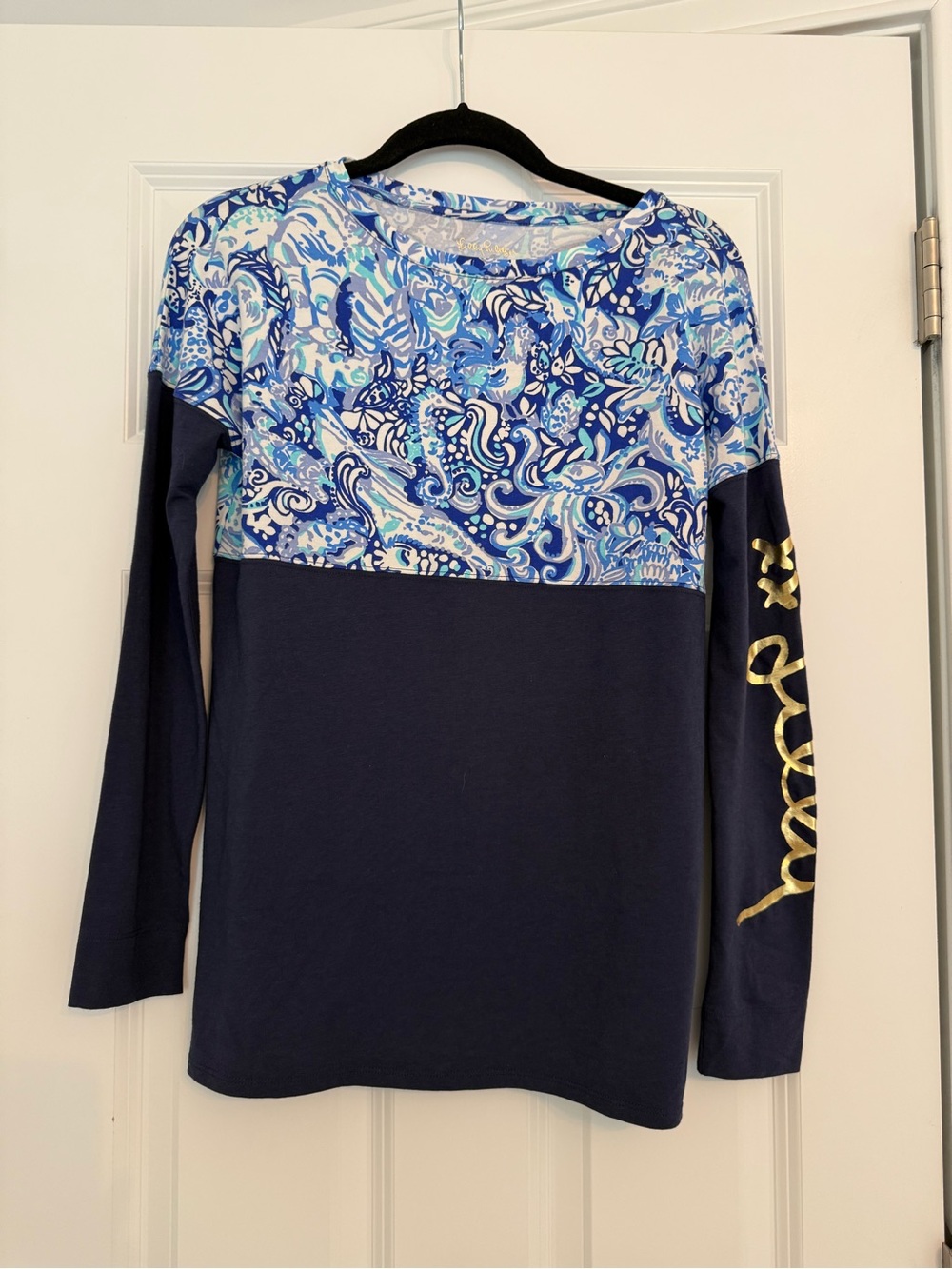 Lilly Pulitzer Long Sleeve Top Size XXS